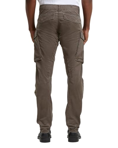 G-Star Men's Rovic Zip 3D Regular Tapered Pants, Size: 35/34, Color Brown – Ansicht 2