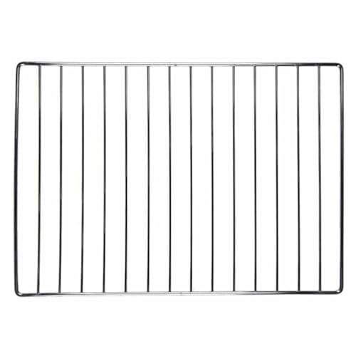 CHEFZOCO Bandeja para horno Teka, Parrilla para horno Teka, Rejilla Horno Teka, Bandeja horno Teka HT490, HT510, Apta para horno Teka, ancho de 435 mm, Fondo fijo de 310 mm