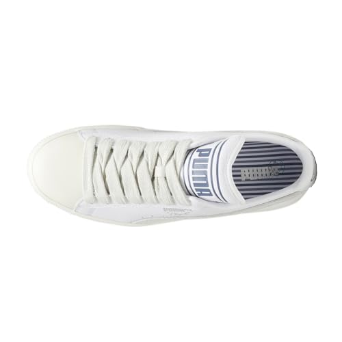 PUMA Mens Rhuigi X Clyde Q3 Lace Up Sneakers Shoes Casual - White4