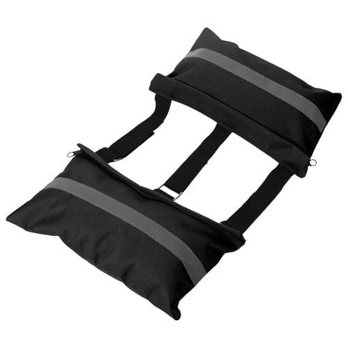 Didiseaon Rv Sewer Weight Bag Black, Portable Septic Hose Fastening Device for Camper Trailers, Heavy-duty Rv Sewer Accessory Kit for Stable Hose Storage and Leak Prevention during Camping