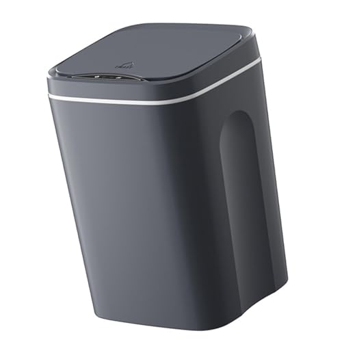 Poubelle à capteur intelligent 16 L en ABS avec distributeur de sacs