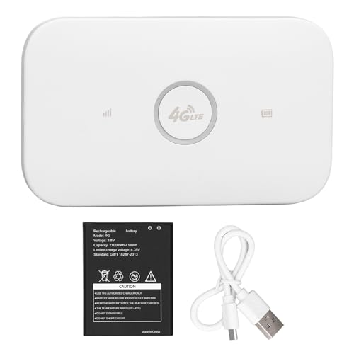 Router Hotspot Mobile 4G Lte | Dispositivo Router Modem Wifi Tascabile Portatile 300 Mbps | Supporta 10 Utenti con Slot per Scheda Sim per Viaggi Affari | Rete Wireless Viaggio