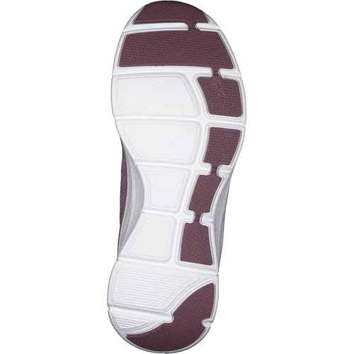 Skechers Skechers Women's 149686 Gycl Trainers, Mauve Leather Mesh Trim, 6.5 UK