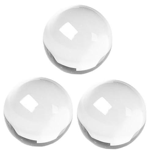 FOMIYES 3pcs Crystal Fitness Ball Handball Health Exercise Balls Hand Massagers Meditation Balls Chinese Ball for Hands Massage Fitness Balls Hand Fitness Balls Hand Massaging Balls