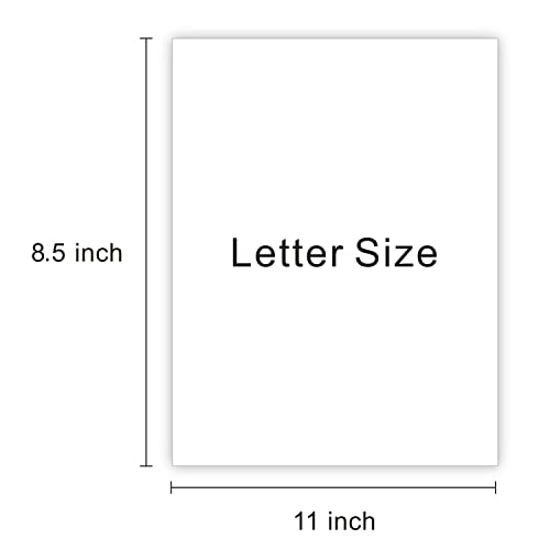 110lb White Cardstock 8.5 x 11 inches,100 Sheets Heavyweight Thick Paper 300 GSM for Arts and Craft, Drawing, DIY Projects - Thumbnail 4