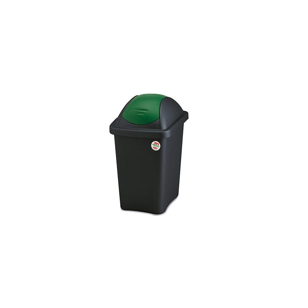 Stefanplast Basculina Multipat 30lt Nero/Verde