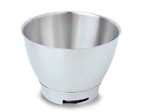 Kenwood 34654 Edelstahlschüssel (4 Liter) Arbeitsschüssel Edelstahl