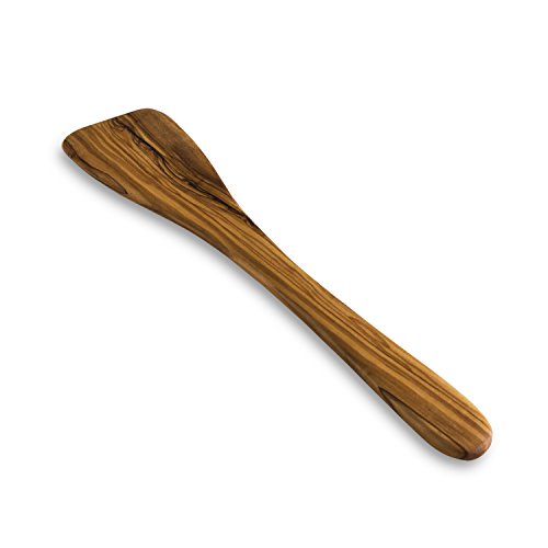 Honey-Can-Do 6206 Natural Olive Wood Spatula 12-Inches