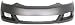 Crash Parts Plus Primed Front Bumper Cover Replacement for 2009-2011 Honda Civic Coupe
