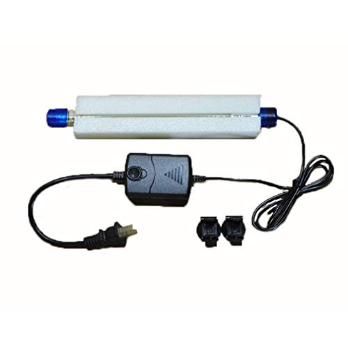 5W 7W 13W U-VC Aquarium Green Clean Light Aquarium Algae Clean Light Fish Tank Water Clean Light Green Clear Waterproof Fish Water Clean Lamp for Pond Fish Tank Sump Swim Pool (11W-13inch Length)