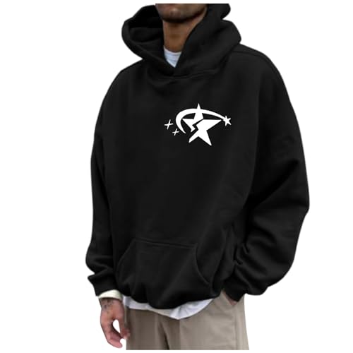 Pull pour homme hiver chaud avec capuche confortable