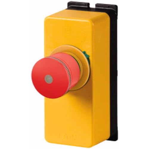 Bouton d'arrêt d'urgence Eaton M22-PVL30 avec 2 contacts NF