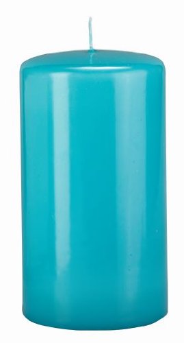Stumpenkerzen Ocean Blau 25 x 10 cm, 2 Stück