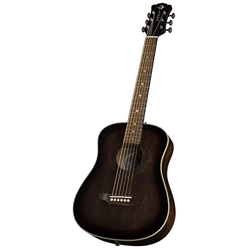 Luna Guitars SAF ART V Guitare acoustique 6 cordes pour droitier - Les Beatles, Paul McCartney, John Lennon, RIngo Starr, George Harrison Luna Guitars SAF ART V Guitare acoustique 6 cordes pour droitier – Image 4