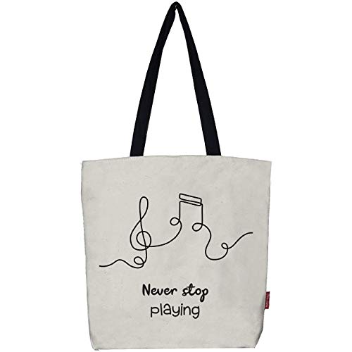 Hello-Bags. Bolso Tote Bag. con Cremallera, Forro y Bolsillo