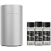 Mini Silver Diffuser Discovery Kit Portable Cold Air Diffuser with 3 Luxury Hotel-Inspired Fragrance Oils (20mL) Long-Lasting Nano-Mist, Home & Travel Aroma Scent Machine