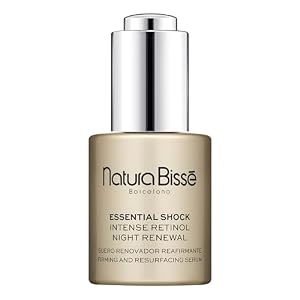 Natura Bissé Essential Shock Intense Retinol Night Renewal Serum | Firming & Resurfacing Serum | Hydrates, Firms & Rejuvenates | For all skin types, 1 Oz
