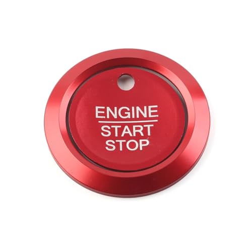 Bouton de démarrage de voiture Ford Raptor accessoire intérieur rouge