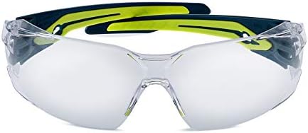 SILEX Patillas bi-material PC et TPR vert clair et vert - Protection antirayures et antivapeur PLATINUM