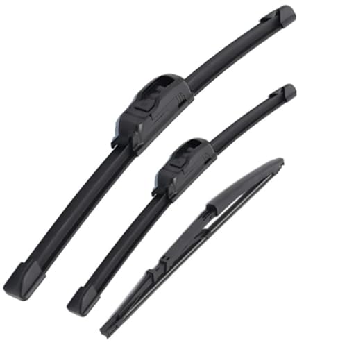 Balais d'essuie-glace Alfa Romeo 145 durables en caoutchouc pour pare-brise et lunette