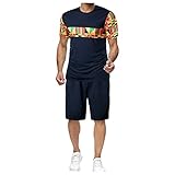 herren fußball sporthose hoodie tracksuit und trainingsjacke herren sommer sport zweiteiliger anzug t-shirt und kurze hose trainingsanzug jogging freizeit outdoor sportanzug fitness jogginganzug suit freizeitanzug 3d drucken t-shirts + kurz shorts set 2-teiliges joggingshose sportshirt sets sporthose+t-shirt herren tshirt und kurze hose set farbverlauf spleiß jogginganzug sommer große größen freizeitanzug zweiteiler 