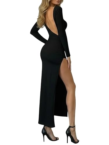 AMABILEMIA Vestito Lungo Donna Elegante Invernale...