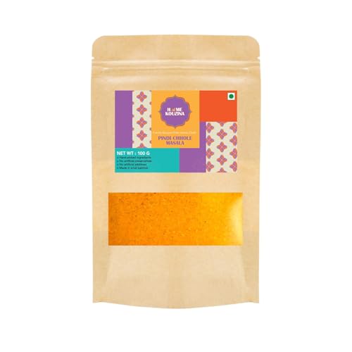 Image of Home Kouzina Pindi Chhole Masala - 100g | Perfect for perfectly balanced Chhole, Pindi Chhole, and More | No Artificial Additives | Made in Small Batches | 100% Natural Ingredients