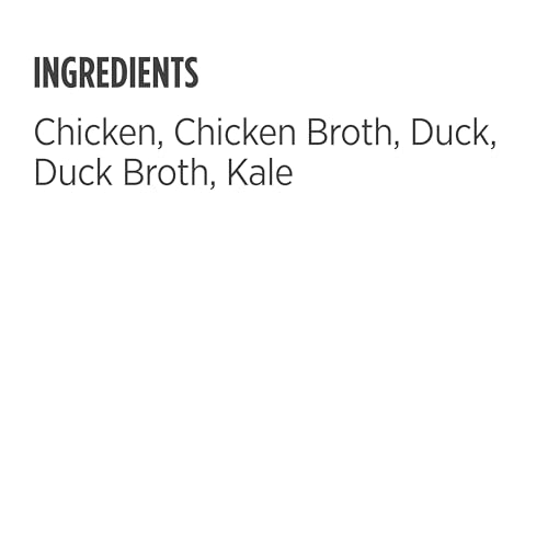 Image of Nulo Freestyle Chicken, Duck, & Kale in Broth Real Meat Dog Food Topper, 2.8 Ounce (Pack of 24)