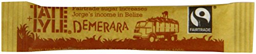Tate & Lyle Fairtrade Sugar Sticks Demerara (Box 1000)