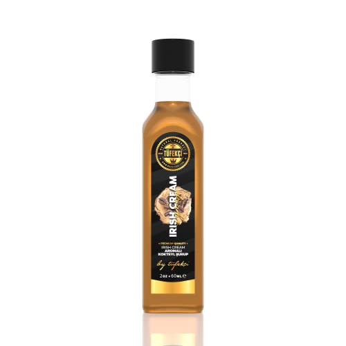 Irısh Cream (İrlanda Kreması) Şurup Yoğun Lezzet Yüksek Aromalı Yeni Formül (60 ml)