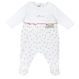 Chicco, tutina bambina elasticizzata, con fiocco (3 Mesi)