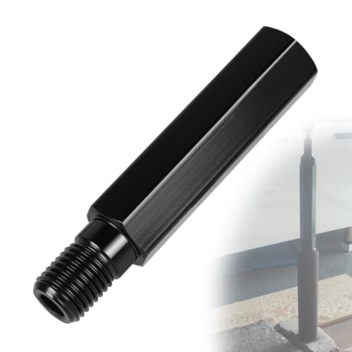 CPROSP Rallonge de Couronne de Forage Diamantée 1 1/4 200 mm, Rallonge de Foret 1 1/4, Longueur du Filet 150 mm