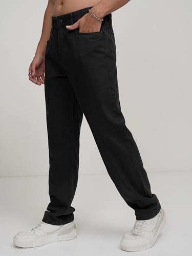 Image of Highlander Men's Straight Fit Jeans | Stretchable | Everyday Comfort & Style| Jeans for Man