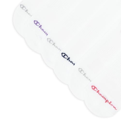 Image of Champion Women's Low Cut Athletic Socks-6-pack -With Moisture-wicking, Breathable Stretch (Size 6-12)