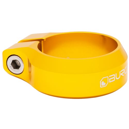 Burgtec Seat Clamp - 34.9mm Diameter Bullion Gold