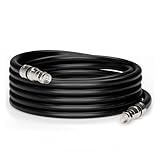 THE CIMPLE CO - RG11 Coaxial Cable 50 FT - Indoor/Outdoor Dual-Shielded Coax Cable for TV Antenna, Satellite Extension, Internet, CATV - Weather-Sealed RG11 Wire 50 Feet (15 Meters), Black