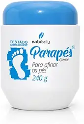 Creme Para Afinar os Pés Parapés 240g Natubelly
