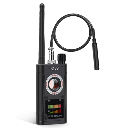 Hidden Camera Detectors - GPS Tracker Detector,RF Signal Detector,Bug Detector,Anti spy Camera Finder for Hotel,Bathroom,Car,Office,Travel
