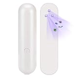 AGPTEK Lámpara Esterilización UVC Portátil con USB, Lámpara de Desinfección Eficiente para Hogar, Chche, Inodoro, Cama, Ropa, Juguetes, etc