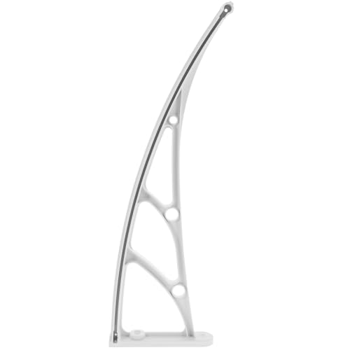 Struttura resistente alle intemperie: progettata per l'uso esterno, questa staffa per tende da sole per patio resiste a pioggia, sole e umidità, garantendo che le staffe metalliche della da sole e la copertura antipioggia siano sicure tutto l'anno, staffa di supporto per tettoia, staffa di montaggio per tettoia retrattile per da sole