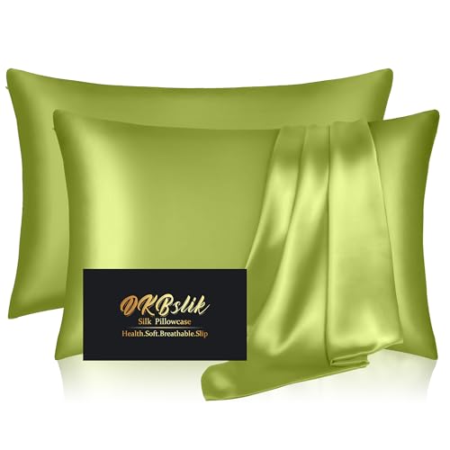 Mulberry Silk Pillowcase 2 Pack – Queen, Zipper