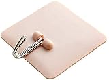 Größe: 6 cm * 6cm * 3cm hwljxn Einfaches quadratisches Nagel-freie Starke Viskose-Haken Küchenwand Non-Mark Haken Badezimmer-Haken Back Haken Tür