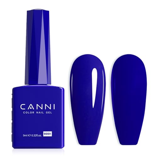 CANNI Royal Blue Gel Nail Polish, 1Pcs Navy Blue Gel Polish Dark ...