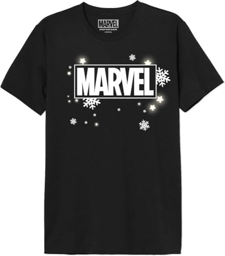 Marvel MEMARCOTS267 T-Shirt, Navy, XS Homme