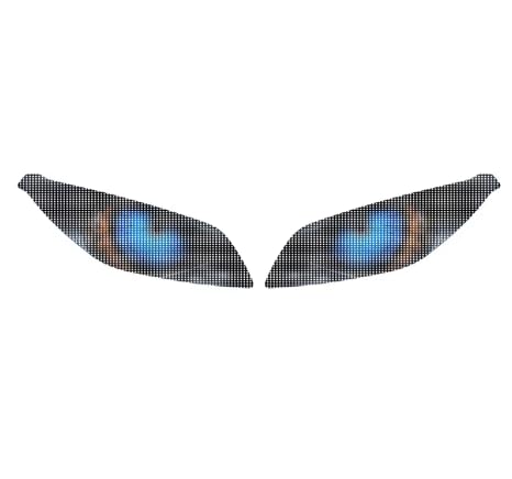 Motorcycle Headlight Sticker Decal for Yamaha Tracer 9 GT 2021-2023, Blue