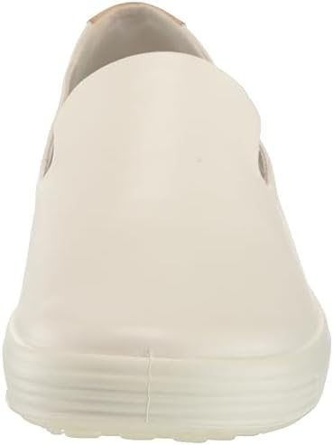 ECCO Women's Soft 7 Slip ON Sneaker, White/Powder, 8-8.5 | Image 1