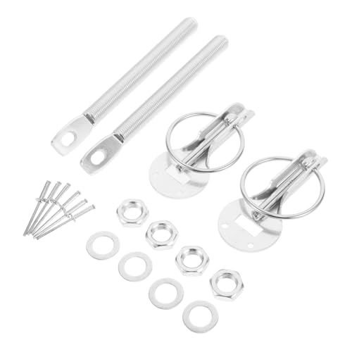 Verrous de capot pour voiture avec kit de fixation rapide automobile et goupille