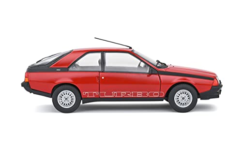 Solido 1980 Renault Fuego Turbo 1:18 Rojo miniatura miniatura 4