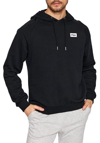 Fila Belfort Hoody FAM0080-80009, Mens sweatshirt, black, M EU