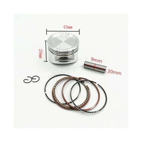 Kit segments piston pour GX50 débroussailleuse pour compression moteur - 3
